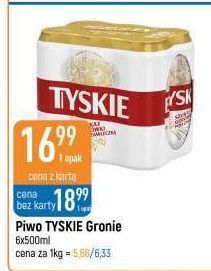 E.Leclerc Piwo tyskie gronie oferta