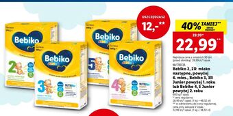 Lidl Mleko 5 bebiko junior oferta