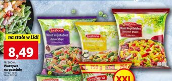 Lidl Mieszanka warzywna na patelnię kalifornijska freshona oferta