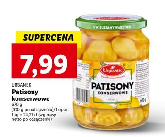 Lidl Patisony konserwowe urbanek oferta