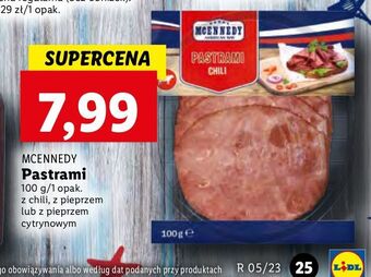 Lidl Pastrami wołowe z pieprzem mcennedy oferta