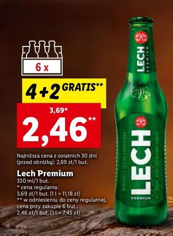 Lidl Piwo lech premium oferta
