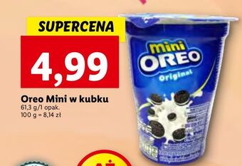 Lidl Ciastka mini mleczne oreo oferta