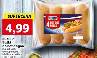 Lidl Bułki do hot-dogów mcennedy oferta