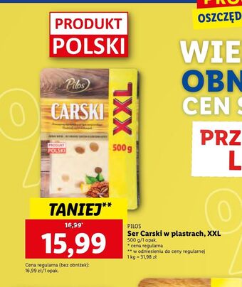 Lidl Ser carski pilos oferta