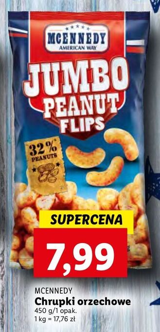 Lidl Chrupki orzechowe mcennedy oferta