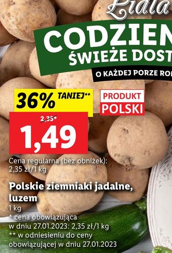Lidl Ziemniaki jadalne oferta