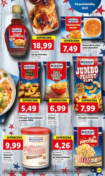 Lidl Syrop klonowy mcennedy oferta