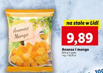 Lidl Ananas i mango freshona oferta