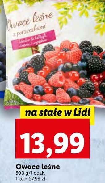 Owoce leśne freshona