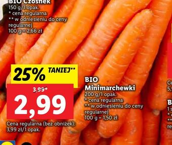 Lidl Marchew mini bio oferta