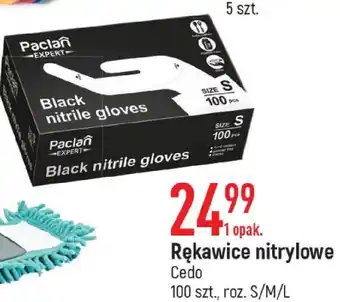 E.Leclerc Rękawiczki nitrylowe czarne m paclan expert oferta