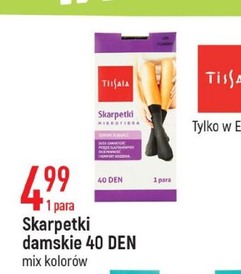 E.Leclerc Skarpetki damskie 40 den tissaia oferta