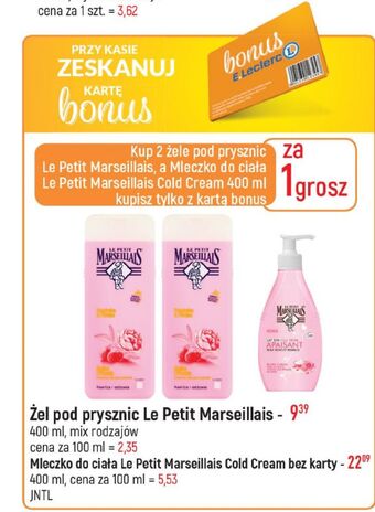 E.Leclerc Żel pod prysznic malina i piwonia le petit marseillais oferta