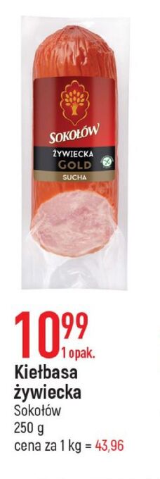 E.Leclerc Kiełbasa zywiecka sokołów gold oferta