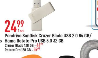 Pendrive cruzer blade 64 gb sandisk