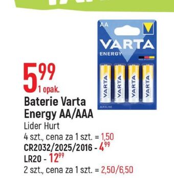 E.Leclerc Bateria cr 2016 varta oferta