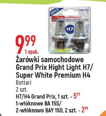 E.Leclerc Żarówki samochodowe h7 grand prix oferta