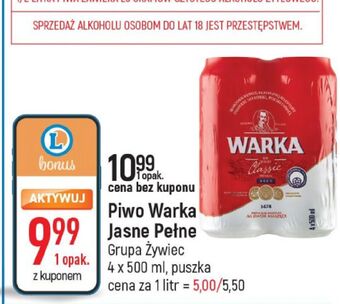 E.Leclerc Piwo warka oferta