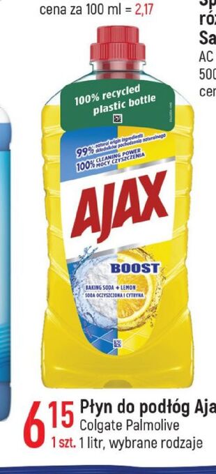 E.Leclerc Płyn do mycia soda oczyszczona & cytryna ajax boost oferta