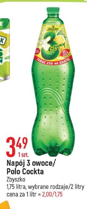 E.Leclerc Napój zbyszko 3 cytryny oferta
