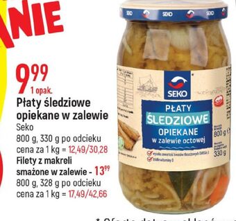 Filety z makreli smażone w zalewie octowej seko
