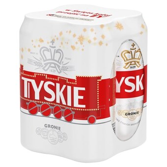 Carrefour Express Tyskie piwo jasne 2 l (4 x 0,5 l) oferta