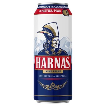 Harnaś piwo jasne pełne 500 ml
