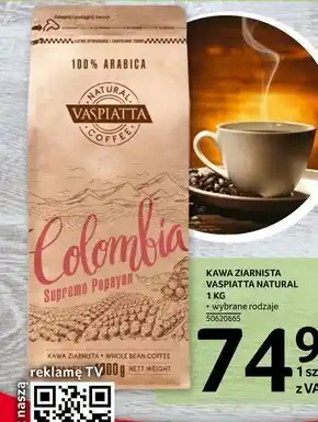 Selgros Kawa ziarnista vaspiatta oferta