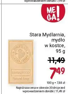 Rossmann Mydło marsylskie stara mydlarnia sandalwood oferta