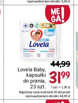 Rossmann Kapsułki do prania bieli i kolorów lovela baby oferta