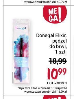 Rossmann Pędzel do konturowania brwi elixir donegal oferta