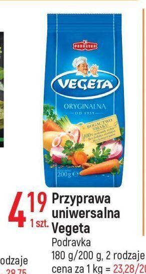 E.Leclerc Przyprawa do potraw vegeta oferta