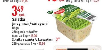 E.Leclerc Sałatka warzywna z szynką dega oferta