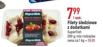 E.Leclerc Filet ze śledzia z żurawiną superfish oferta