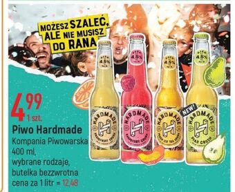 E.Leclerc Piwo hardmade peach ice tea crush oferta