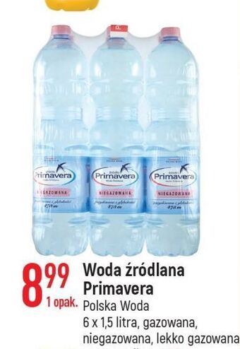 E.Leclerc Woda niegazowana primavera oferta