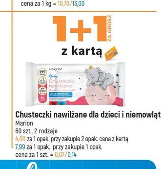 Chusteczki nawilżane ultra sensitive marion