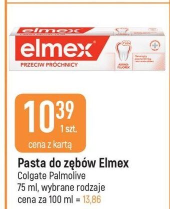 Pasta do zębów przeciw próchnicy elmex