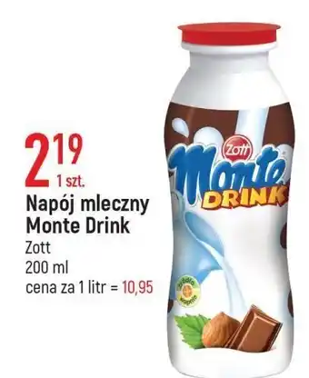 E.Leclerc Napój mleczno-czekoladowy zott monte drink oferta
