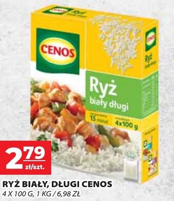 Cenos Ryż biały, długi 4x100g