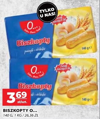 O... Biszkopty 140g