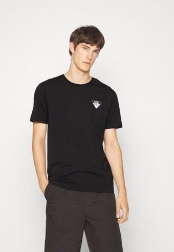 Zalando T-shirt z nadrukiem - black oferta
