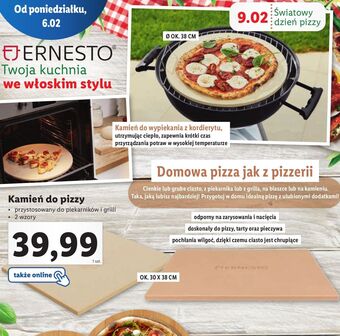 Lidl Kamień do pizzy ernesto oferta