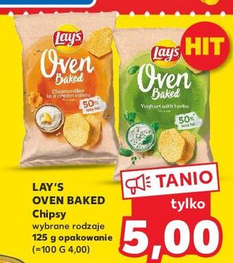 Kaufland Chipsy kurki w delikatnym sosie lay's oven baked (prosto z pieca) oferta