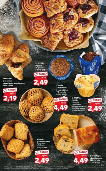 Kaufland Croissant z kremem orzechowo-nugatowym oferta