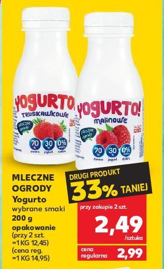 Kaufland Smoothie malina yogurto! oferta