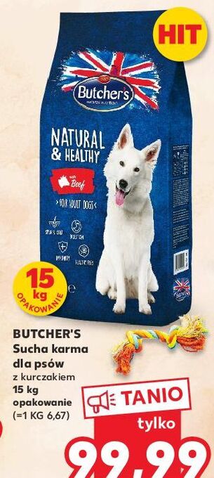 Karma dla psa z wołowina butcher's natural & healthy