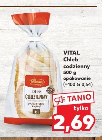 Kaufland Chleb codzienny vital oferta