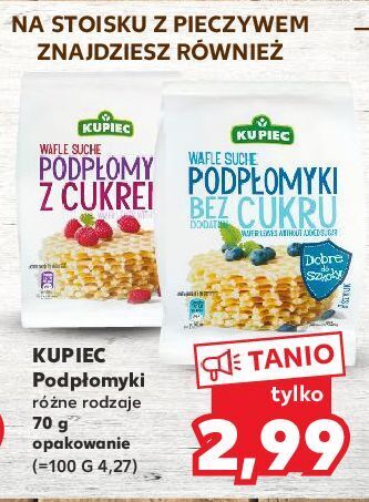 Kaufland Podpłomyki z cukrem kupiec oferta